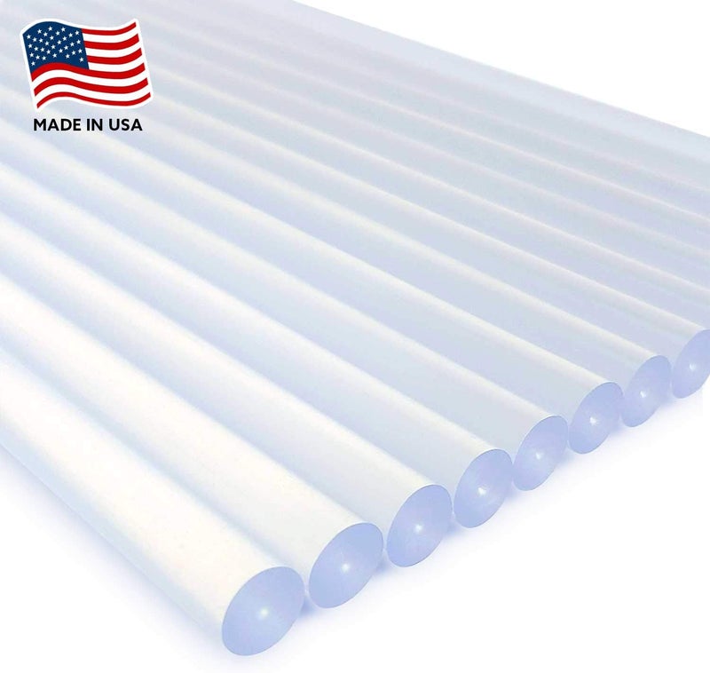 Adtech Crystal Clear Hot Glue Gun Sticks - 24 Full Size Craft Glue Sticks, 10" Long, 0.44" Diameter - Image 5
